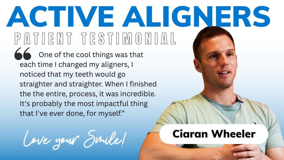 Active Aligners Testimonial - Ciaran